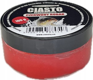 Ciasto wędkarskie Czerwony Robak 100g Eldorado