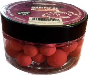Kulki pływające pop-up truskawka 12-15mm 40g