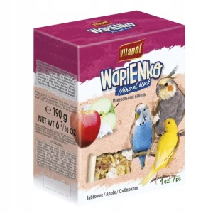 Kostka Wapienna XL dla ptaków Jabłkowa 190g