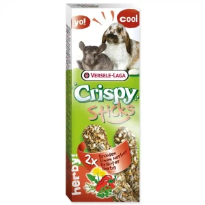 Versele Laga Crispy 110g - 2 kolby ziołowe dla królików i szynszyli