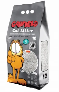 Garfield żwirek bentonit dla kota z węglem aktywny 10L