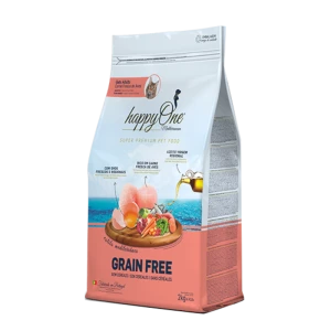 HappyOne Grain-Free Mediterraneum Cat 2Kg koty dorosłe