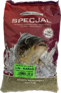 Zanęta Eldorado SPECJAL Lin Karaś marcepan 1 KG
