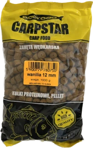 Zanęta Pellet wanilia 12mm 1kg