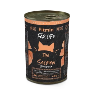 FFL cat karma mokra z łososiem dla kotów sterylizowanych 400g