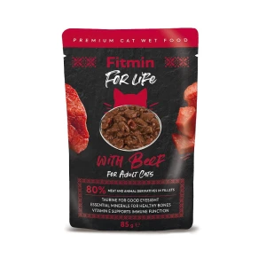 Mokra karma dla kota wołowina 85g