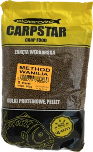 Carpstar Feeder Method Pellet 900g 2mm wanilia