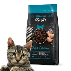 Fitmin cat For Life Fish and Chicken 8 kg