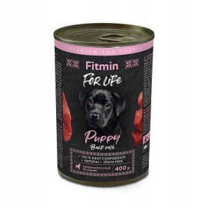 FFL dog karma mokra dla szczeniąt wołowina 400g