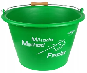 WIADRO - MIKADO METHOD FEEDER poj. 17l - ZIELONE