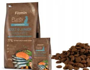Fitmin Purity ADULT JUNIOR FISH MONOPROTEIN 12kg